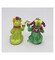 Ceramic Mardi Gras Crocodiles Salt and Pepper Shakers, Festive Decor, Kitchen Decor, Gift for Her